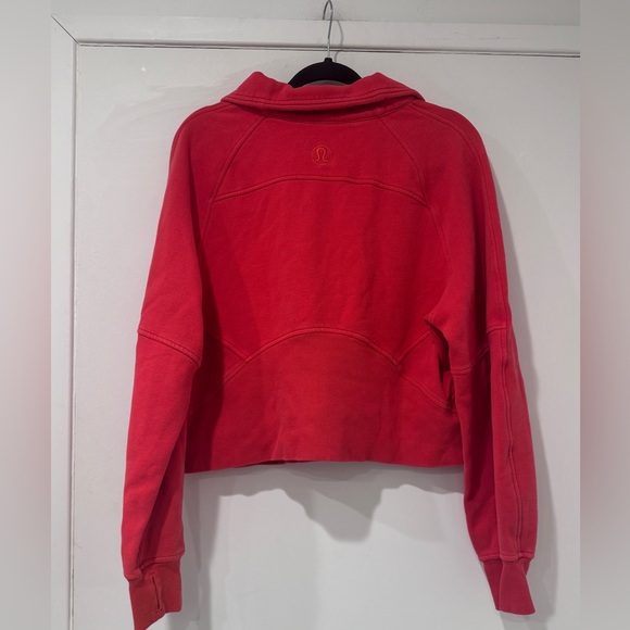 EUC Lululemon Cropped Scuba Funnel Neck - Picture 10 of 10